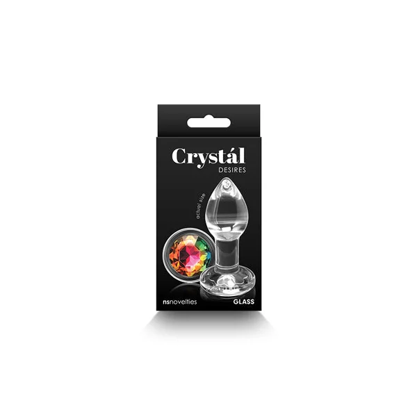 Crystal Desires Rainbow Gem Plug - Sm/Med