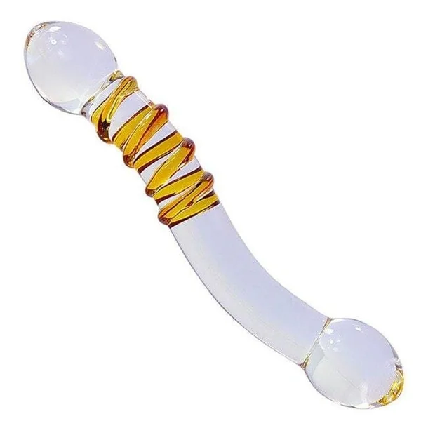 Crystal G Spot Finder Double Headed Dildo