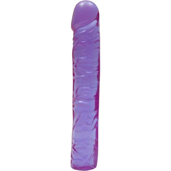 Crystal Jellies Realistic Sil A Gel 10 Inch Purple