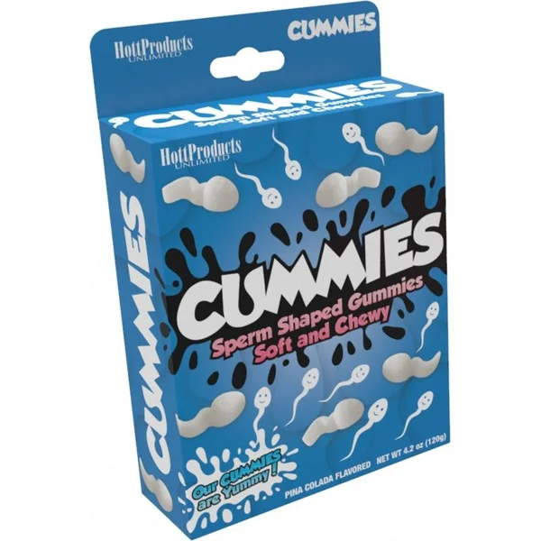 Cummies Pina Colada Sperm Shaped Gummies – Flavored Edible Candy