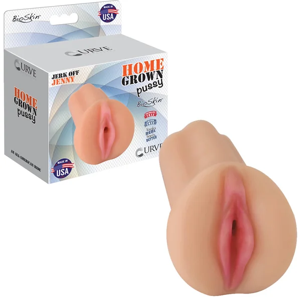 Curve Novelties Home Grown BioSkin Jerk Off Jenny - Vanilla