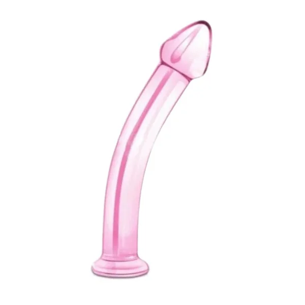 Curved Arrow of Delight Pink Dildo