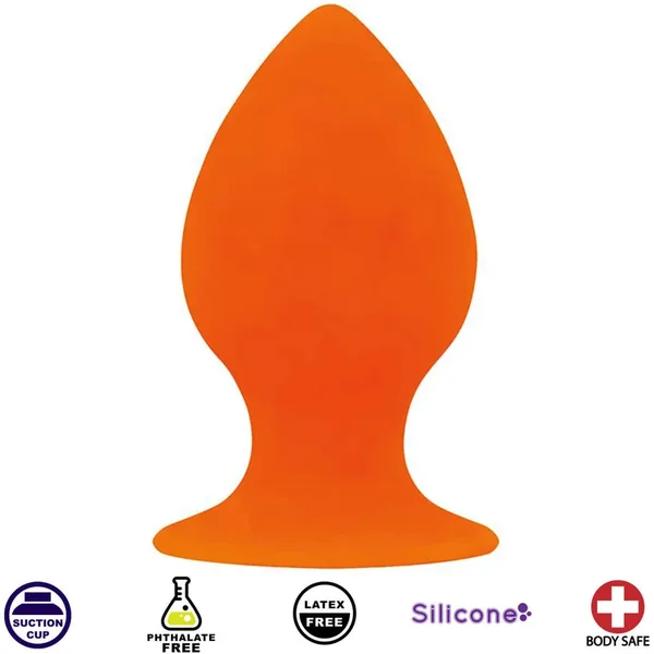 Daddy-O Silicone Anal Plug- Medium