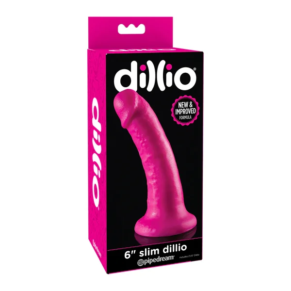 Dillio 6" Slim Dillio Pink