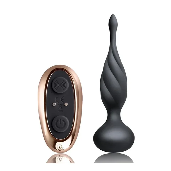 Discover Rechargeable Silicone Anal Vibrator with Remote Control