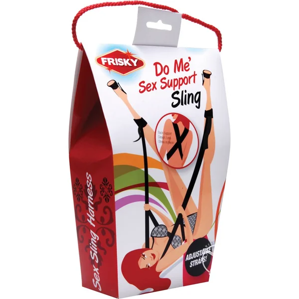 Do` Me Sex Support Sex Position Sling Black Frisky