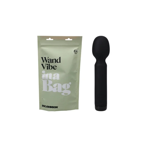 Doc Johnson Wand Vibe In A Bag, Black