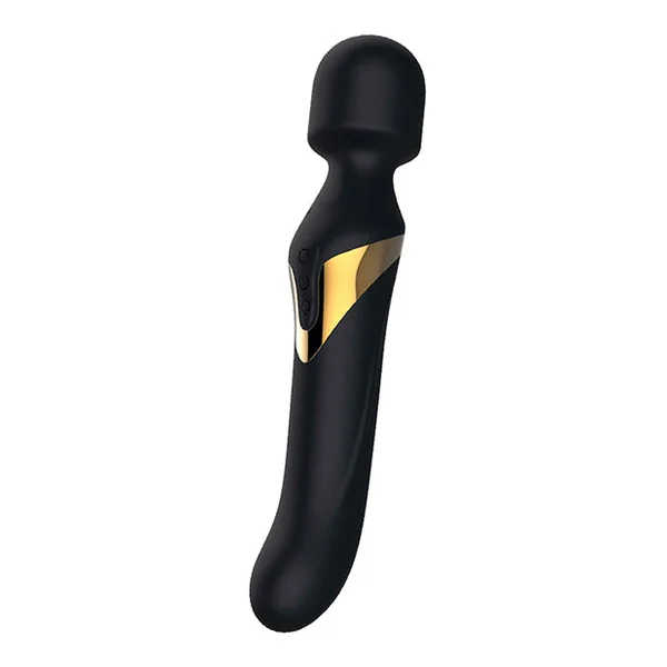 Dorcel Dual Orgasms Wand - Black/Gold