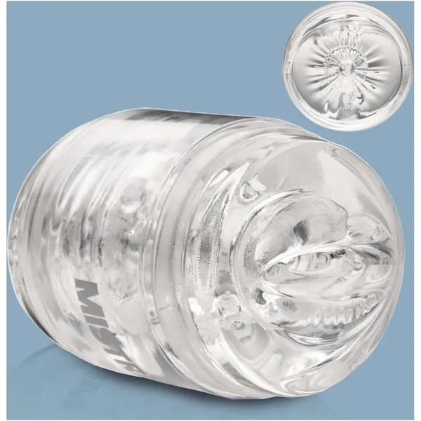 Double Shot Ass and Mouth Stroker – Clear