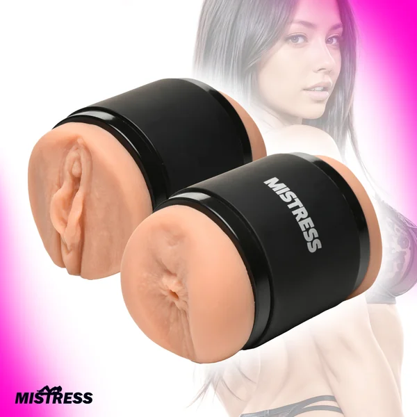 Double Shot Pussy and Ass Stroker – Medium