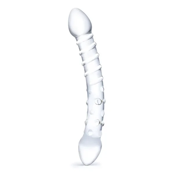 Double Trouble 10" Glass Duo Ended Dildo