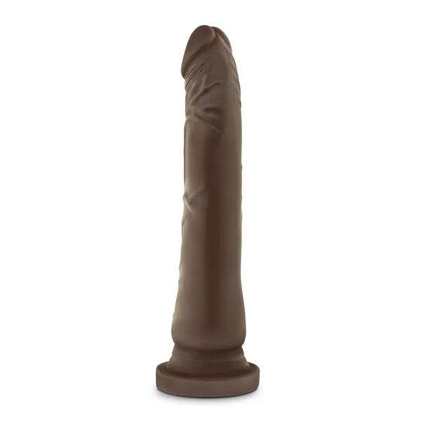 Dr Skin Basic 8.5 – Chocolate Non Vibrating Dildo Suction Cup