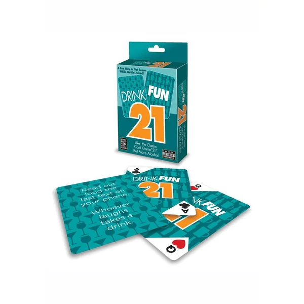 Drink Fun 21 Card Game