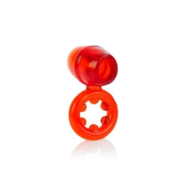 Dual Support Magnum Cock Ring – Red