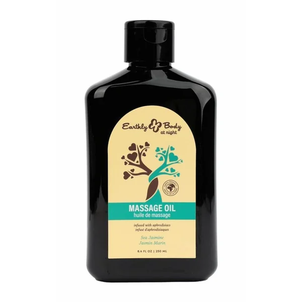 Earthly Body at Night Aphrodisiac Collection Massage Oil 2oz