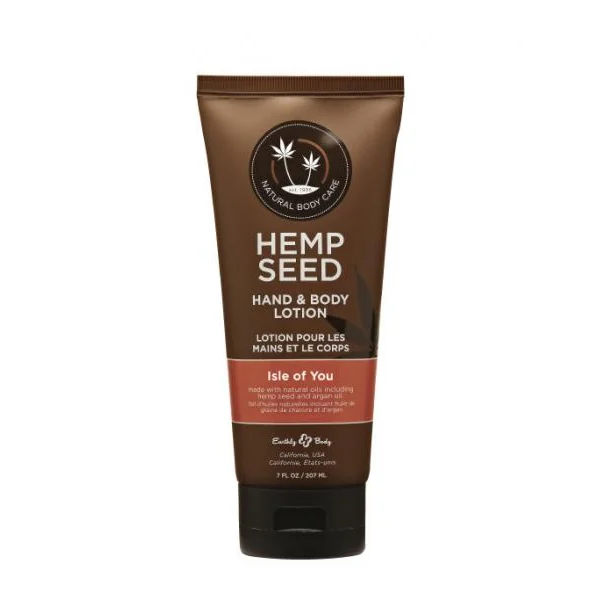 Earthly Body Hemp Hand & Body Lotion Velvet Isle Of You 7oz