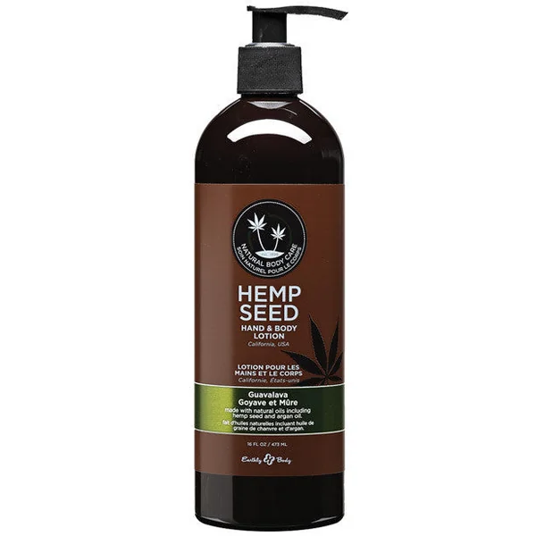 Earthly Body Hemp Seed Massage Lotion 16 oz - Guavalava