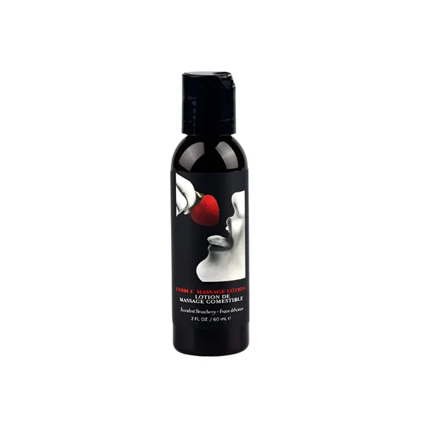 EB Edible Massage Lotion Strawberry 60 ml - Tasty and Nourishing