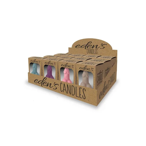 Eden's Candle Vanilla Scented Penis