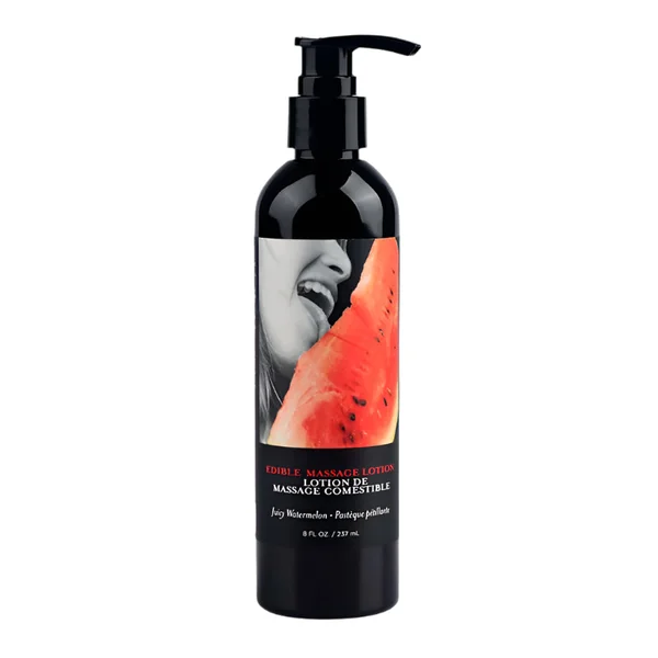 Edible Massage Lotion Watermelon Flavor for Sensual Massage and Moisturizing Delight
