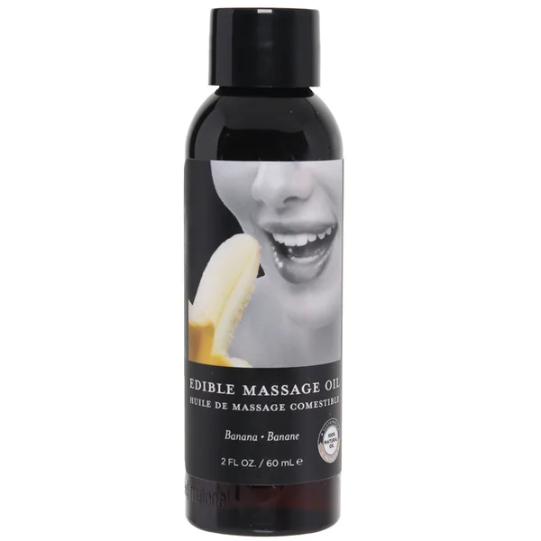Edible Massage Oil 2oz/60ml in Banana