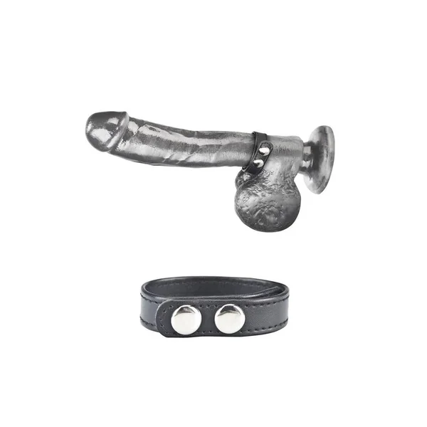 Electric Eel - Blue Line - Snap Cock Ring - 8.75 inches - Black