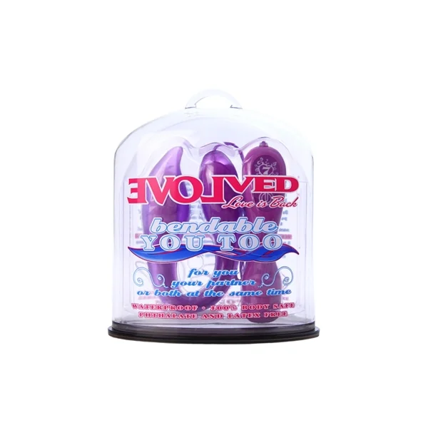 Evolved Bendable You Too Massager Purple