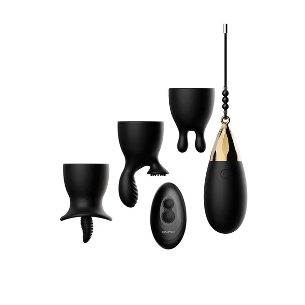 Evolved - Egg-citement Vibrator Kit - Black