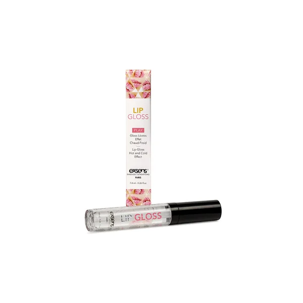Exsens Hot & Cold Arousal Lip Gloss 7ml - Strawberry