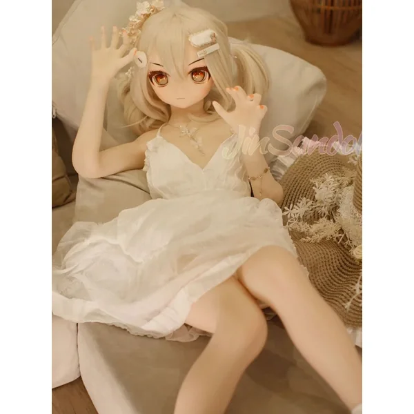 F4246- 150cm(4.9ft)-25kg A Cup Flat Chest Anime TPE Hentai Sex Doll丨WM Doll