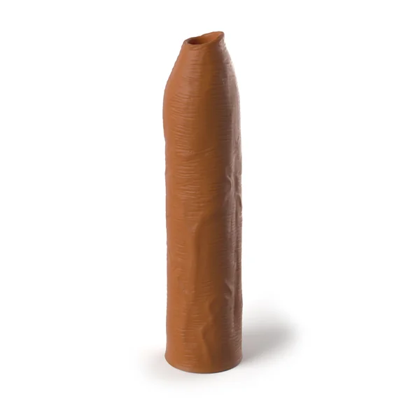 Fantasy X-tensions Elite - Uncut Silicone Penis Enhancer - Tan