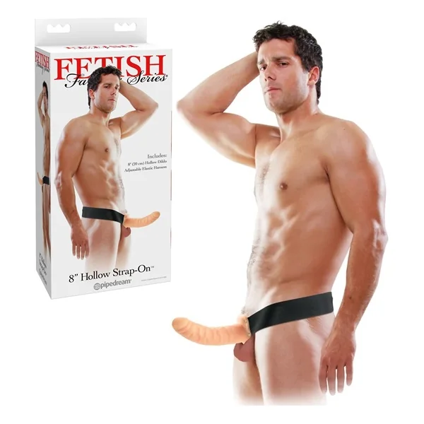 Fetish Fantasy 8 Inch Hollow Strap-On