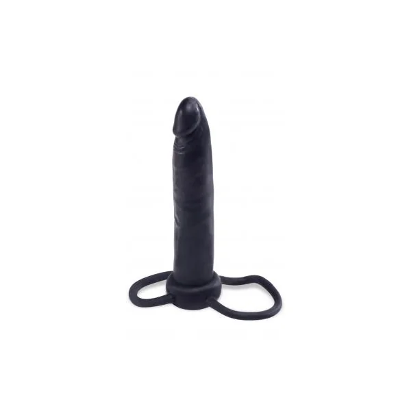 Fetish Fantasy Double Trouble Strap On 5.5 Inches Black