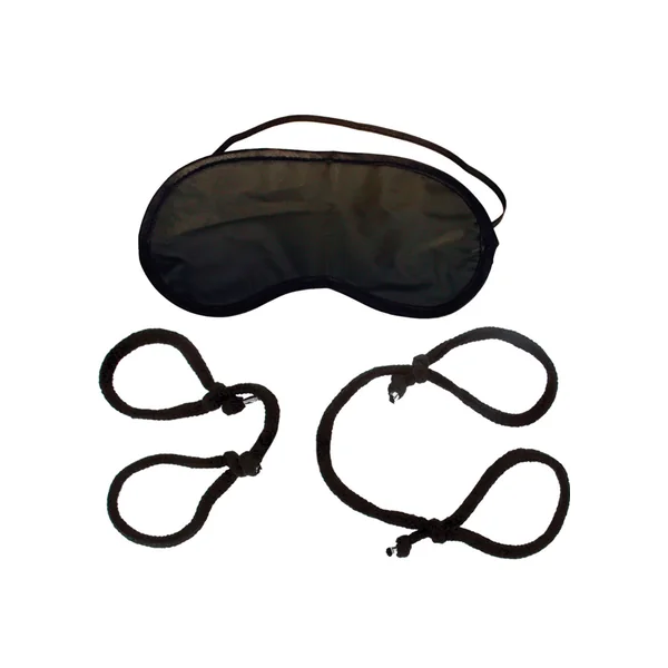 Fetish Fantasy Series Silk Rope Bondage Set Black