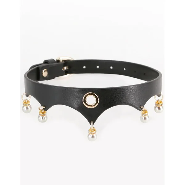 Fetish & Fashion Jezebel Collar Black BDSM Collar