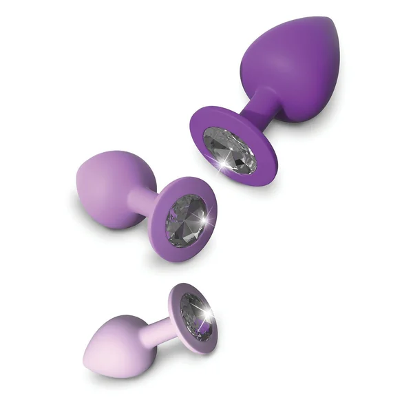 Ffh Her Little Gems Jeweled Butt Plugs For Beginners Trainer Set