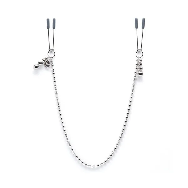Fifty Shades Darker At My Mercy Beaded Chain Nipple Clamps