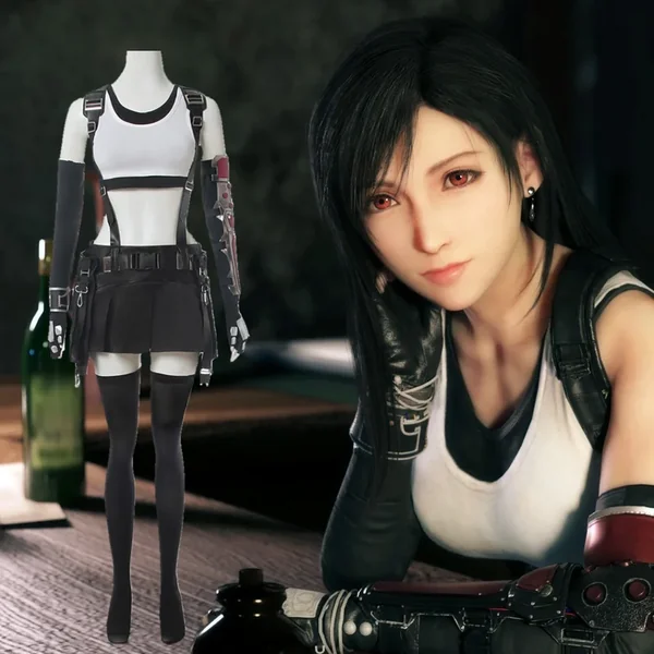Final Fantasy VII ティファ・ロックハート Tifa Lockhart Cosplay Outfit SetItem NO.: CPGF-1
