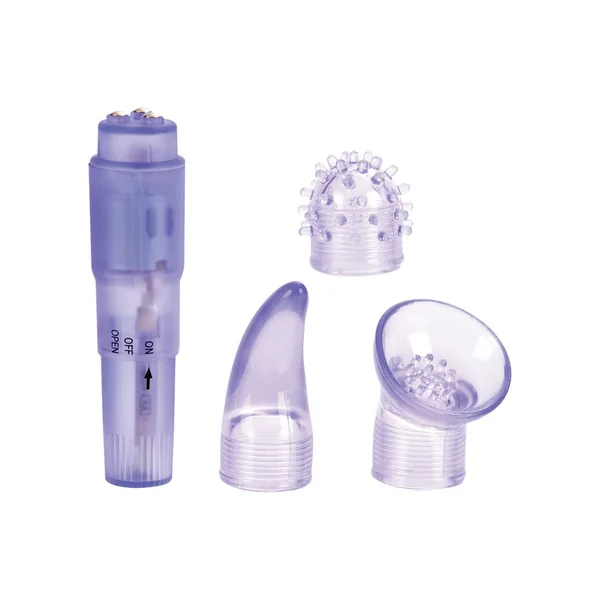 First Time Travel Teaser Wand Massager Kit – Purple