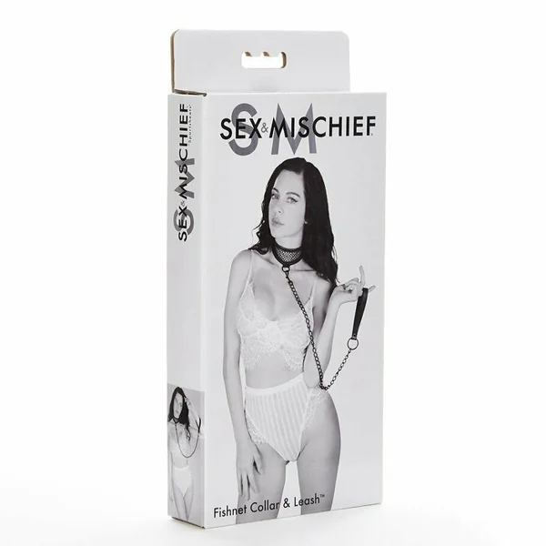 Fishnet Collar and Leash