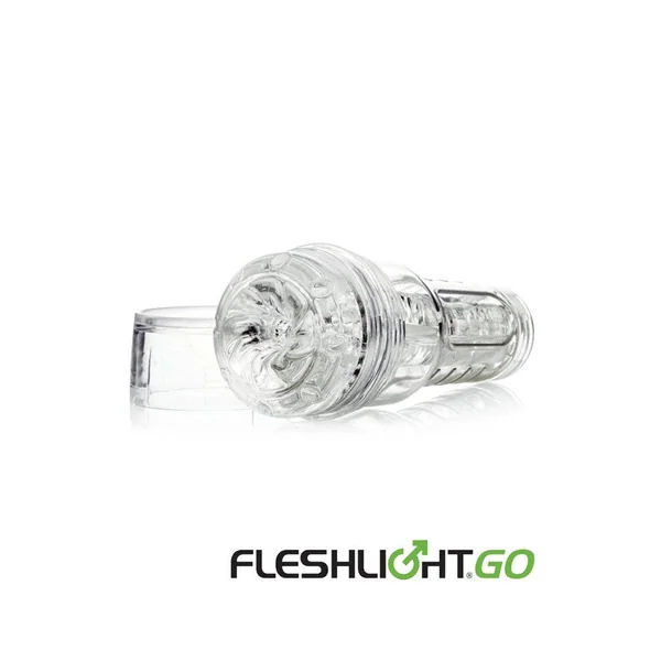 Fleshlight - GO - Torque Ice - Anal Male Masturbator - Clear