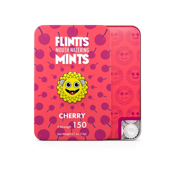 Flintts Mints Mouth Watering Mints Cherry F150
