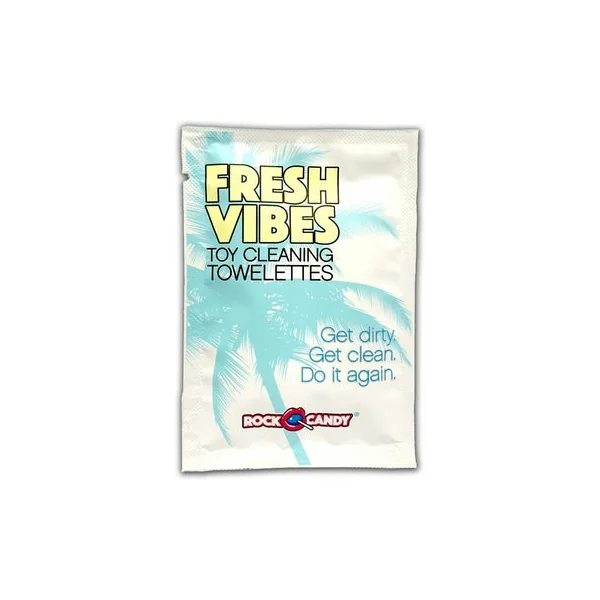 Fresh Vibes Toy Cleaning Towelettes - 100ct