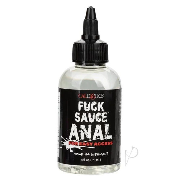 Fuck Sauce Anal Numbing Water Based Lubricant 4oz