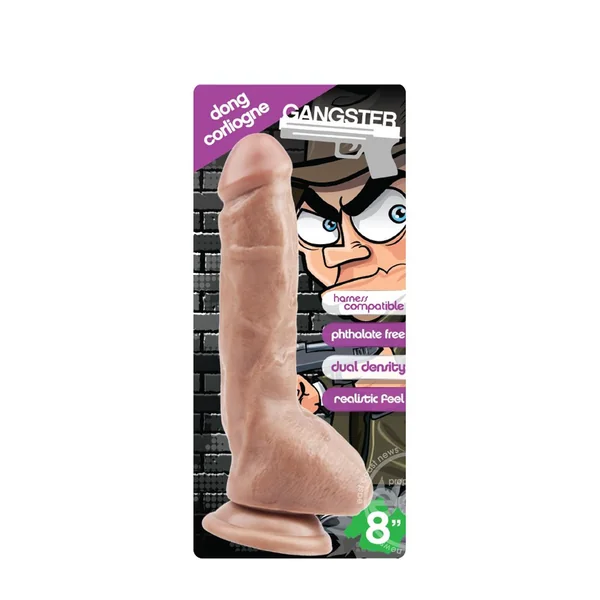 Gangster Dong Corliogne 8 inch Flesh Dildo