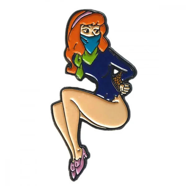 Geeky & Kinky Bound Daphne Enamel Pin
