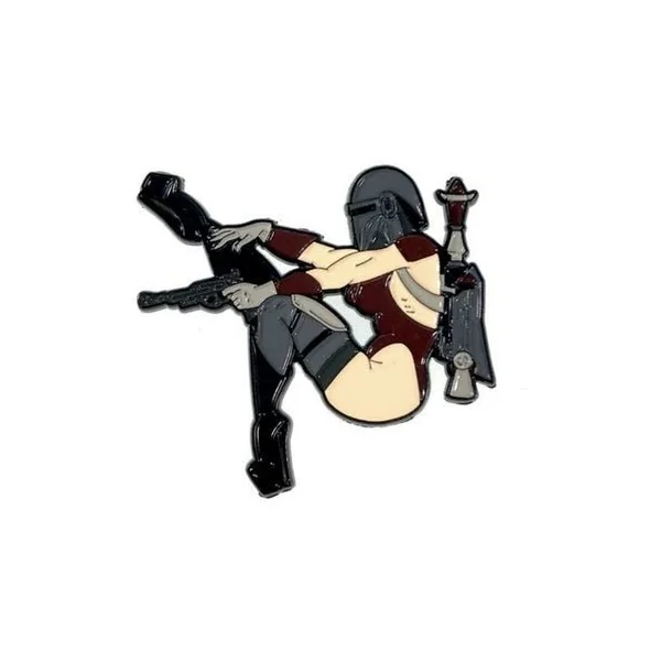 Geeky & Kinky Lady Hunter Enamel Pin