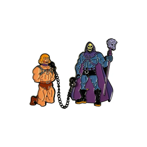 Geeky & Kinky Strong Love Enamel Pin