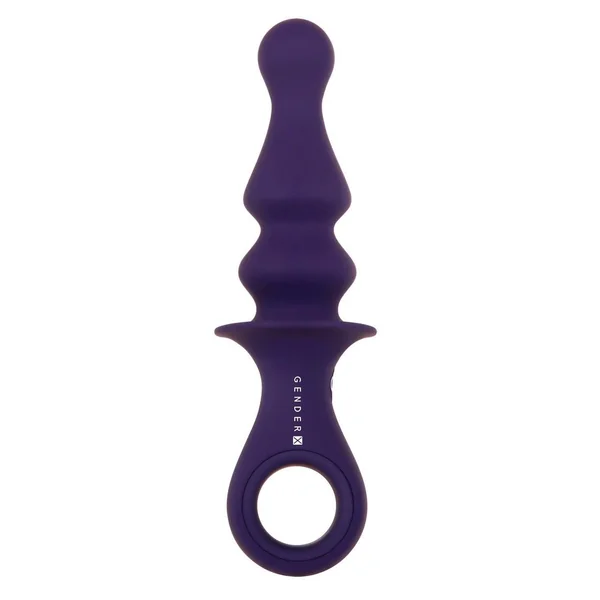 Gender X Ring Pop Rechargeable Silicone Vibrating Anal Plug