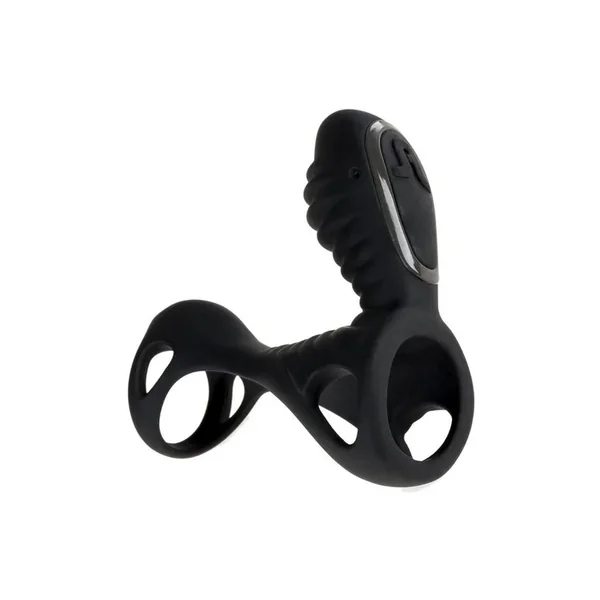 Gladiator F Rechargeable Silicone Couples Cock Ring